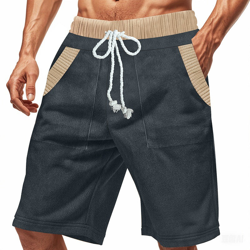 Herren lässige Shorts mit praktischen Taschen und komfortablem Kordelzug Echoarchiv