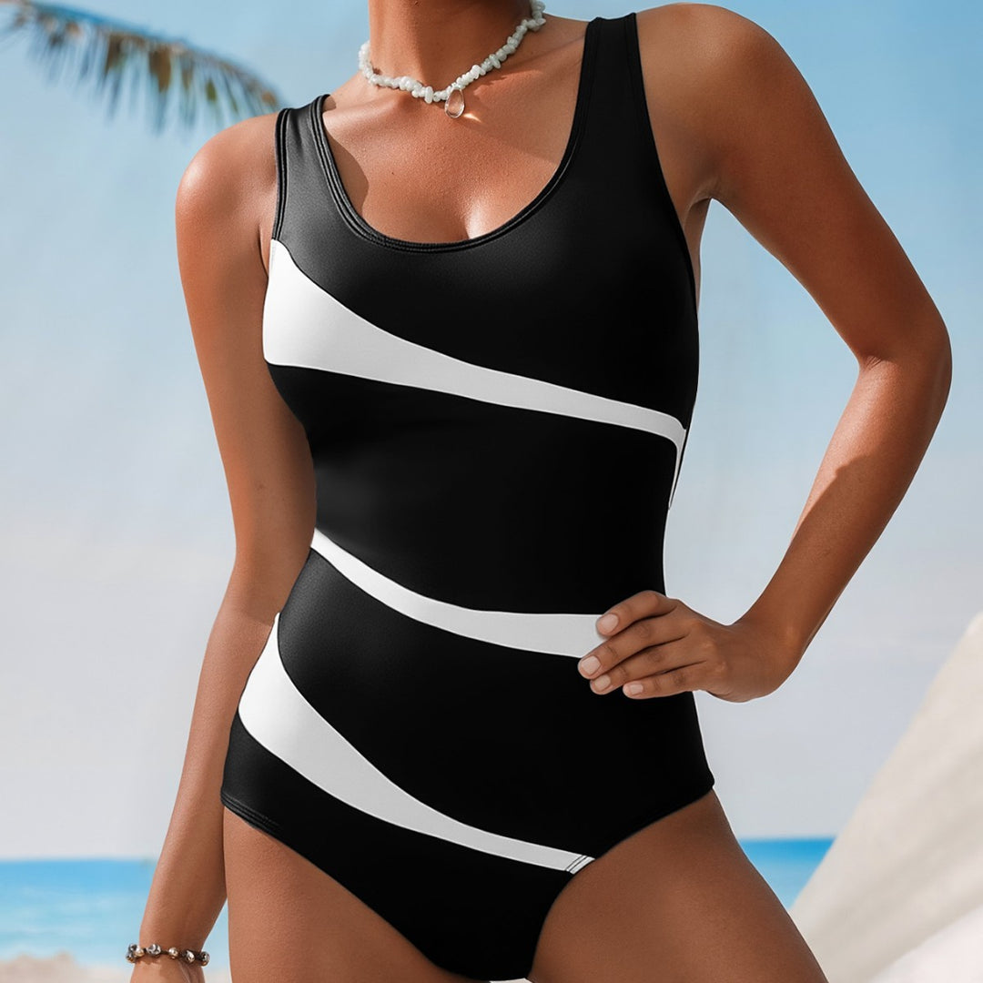 Damen Sportlicher Badeanzug Echo Archiv
