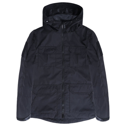 Men's technical hooded field jacket with multi-flap utility pockets – Cavarno