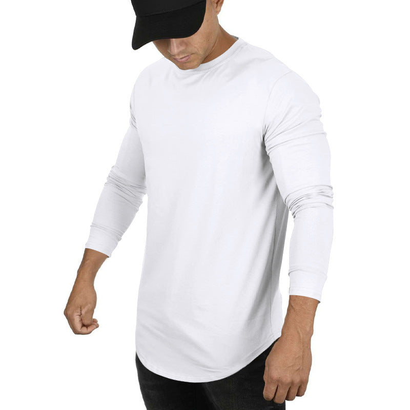 Herren Langarmshirt mit innovativem Schnitt und atmungsaktiver Struktur Echoarchiv