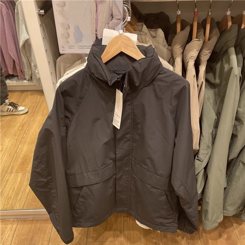 Herren Funktionsjacke mit verstellbarem Kragen Echoarchiv