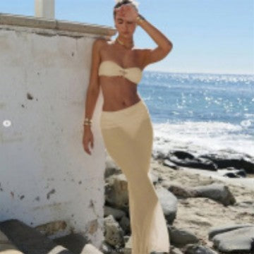 Damen Maxi-Rock mit flexibel einstellbarem Oberteil Echo Archiv