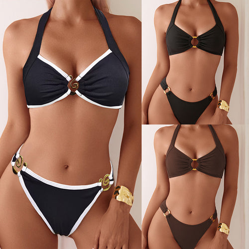 Damen Eleganter Triangel-Bikini Echo Archiv