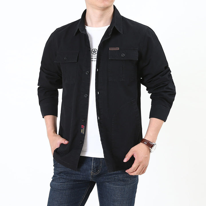 Herren Utility-Jacke mit praktischen Taschen und funktionalem Design Echoarchiv