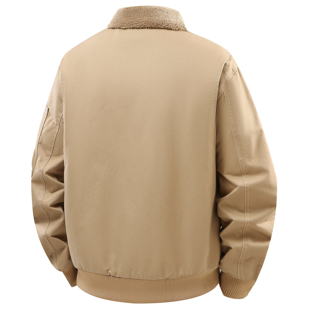 Herren Utility-Jacke mit kuscheligem Innenfutter und vielseitigen Taschen Echoarchiv