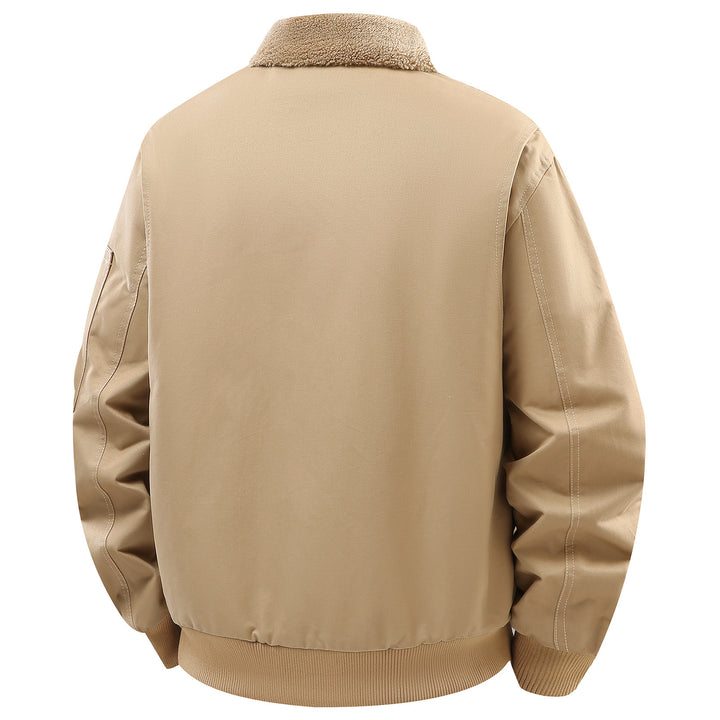 Herren Utility-Jacke mit kuscheligem Innenfutter und vielseitigen Taschen Echoarchiv
