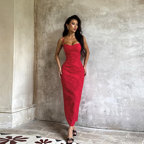 Damen figurbetontes Spitzenkleid mit Herz-Ausschnitt und Spaghetti-Trägern Echo Archiv