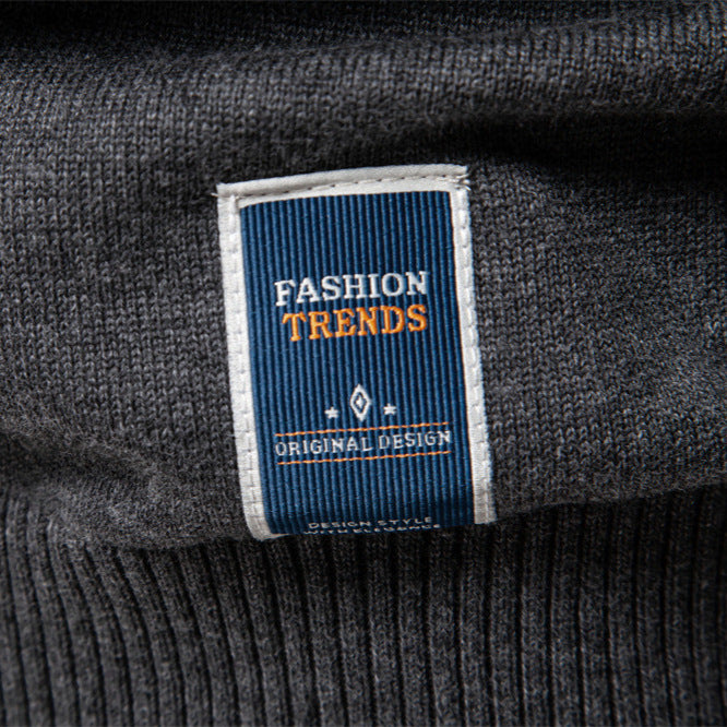 Herren Strickpullover aus hochwertiger Baumwollmischung mit angenehmer Passform Echoarchiv