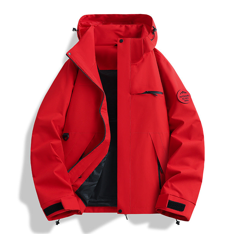 Herren Wasserabweisende Outdoorjacke Echo Archiv