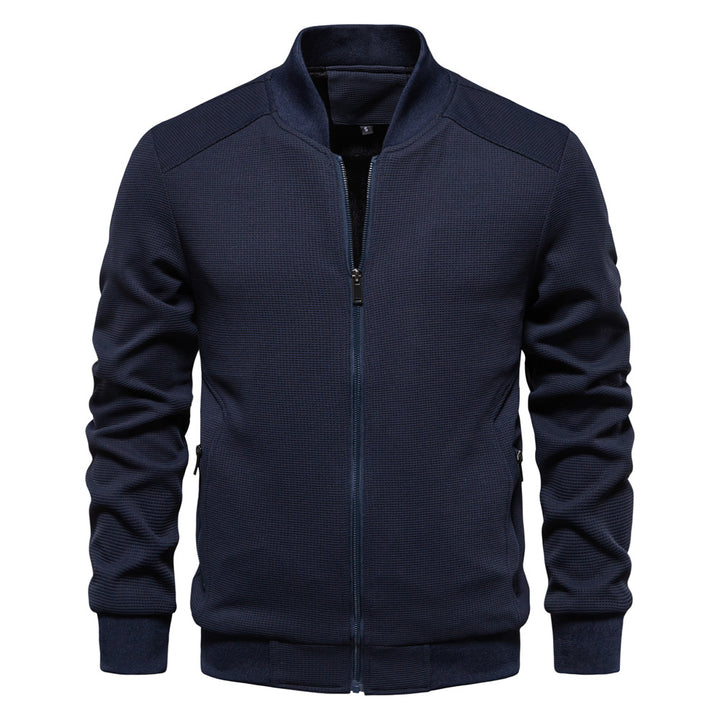 Herren modische Sportjacke mit atmungsaktivem Strukturdesign Echoarchiv
