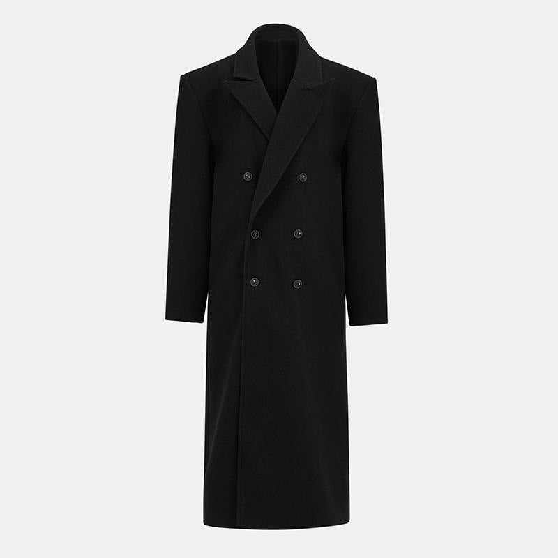 Herren Lange Elegante Doppelreiher Echoarchiv