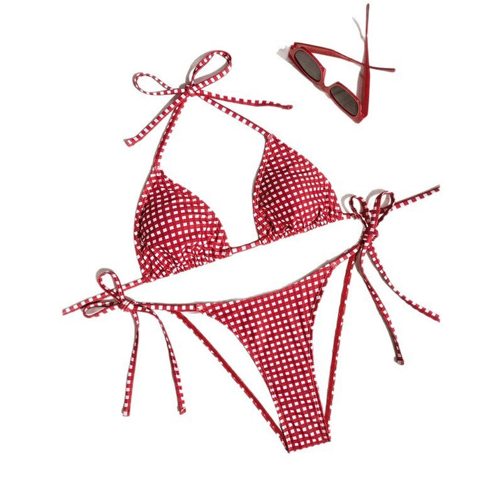 Damen Triangel-Bikini mit Animal-Print Echo Archiv