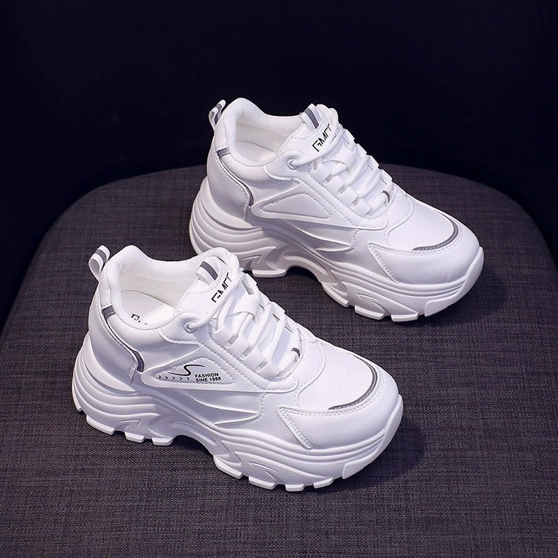 Damen Chunky Sneakers mit atmungsaktiver Mesh-Oberfläche und dämpfender Sohle Echo Archiv