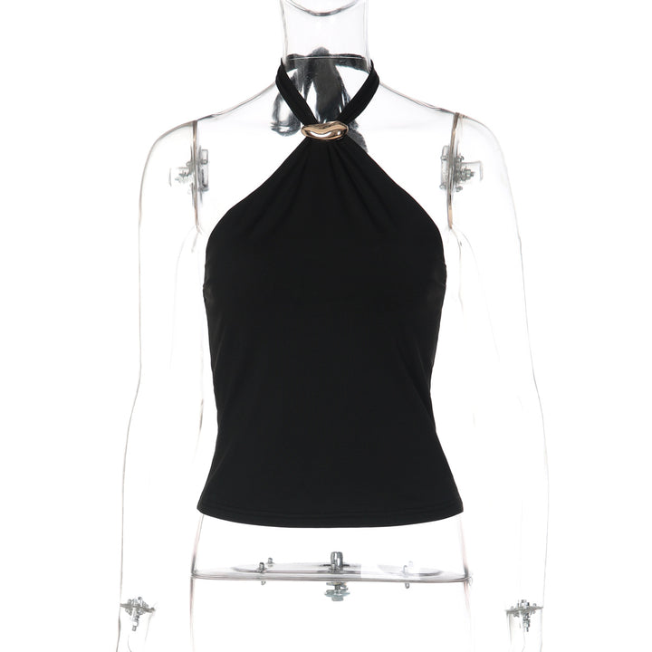 Damen Elegantes und zeitloses Neckholder-Top Echo Archiv
