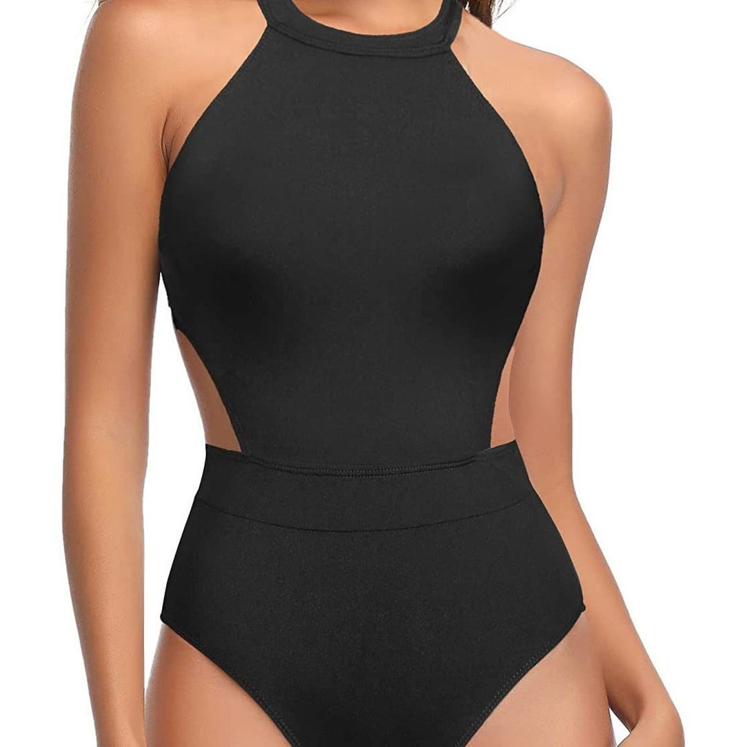 Damen Hochgeschlossen Badesuit Echo Archiv