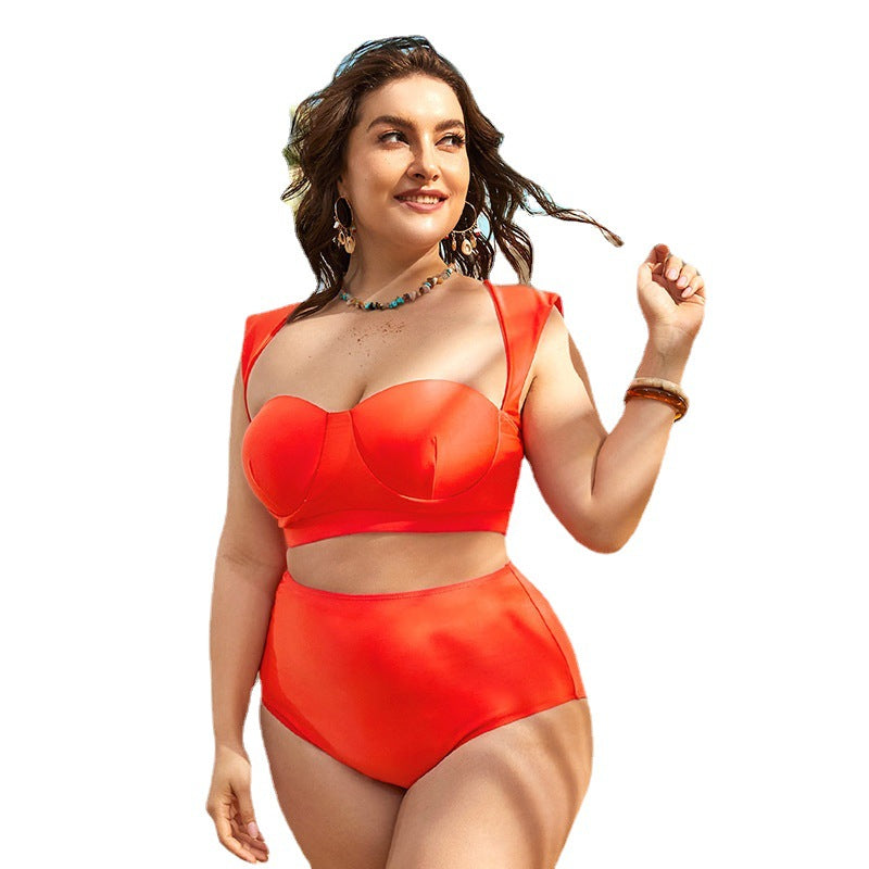 Damen Schwimmrock Bikini-Set mit Bustier-Oberteil Echo Archiv