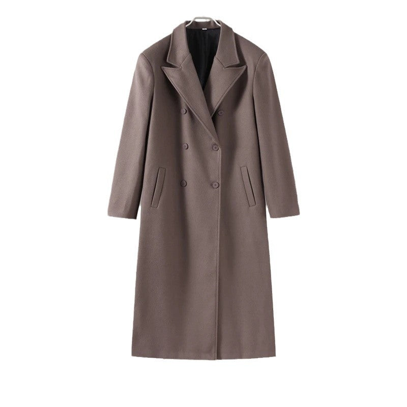 Herren Lange Elegante Doppelreiher Echoarchiv