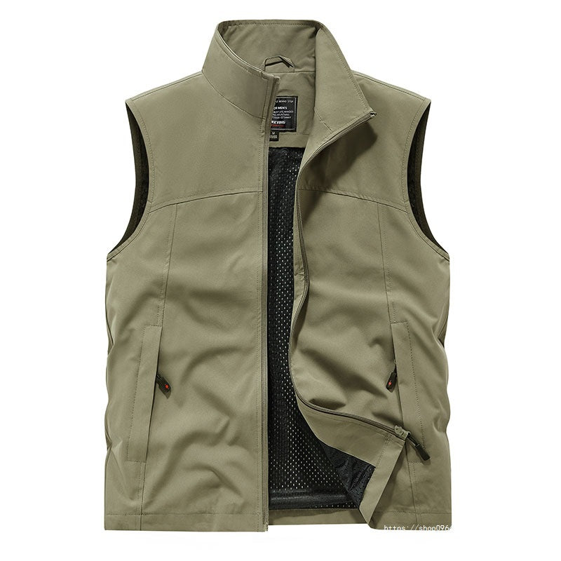 Damen Softshell‑Weste mit Meshfutter wind- und wasserabweisend Stehkragen und Frontreißverschluss Echo Archiv
