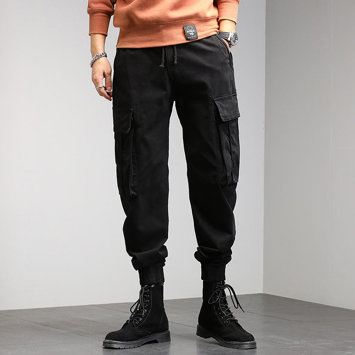 Herren Cargo-Jogginghose im Utility-Style mit Tunnelzugbund, Multifachtaschen und gerippten Bündchen Echo Archiv