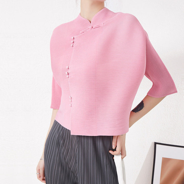Damen Stylische Tunika mit asymmetrischem Schnitt Echoarchiv