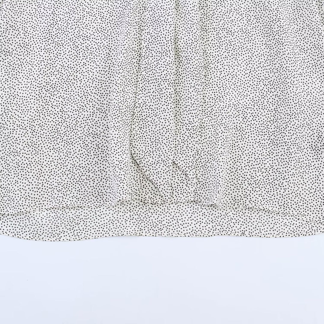 Damen Oversize-Bluse mit Schleifenkragen und Ballonärmeln Echo Archiv