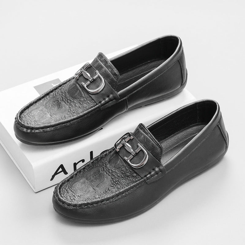 Herren Elegante Mokassins mit Metallakzent Echo Archiv
