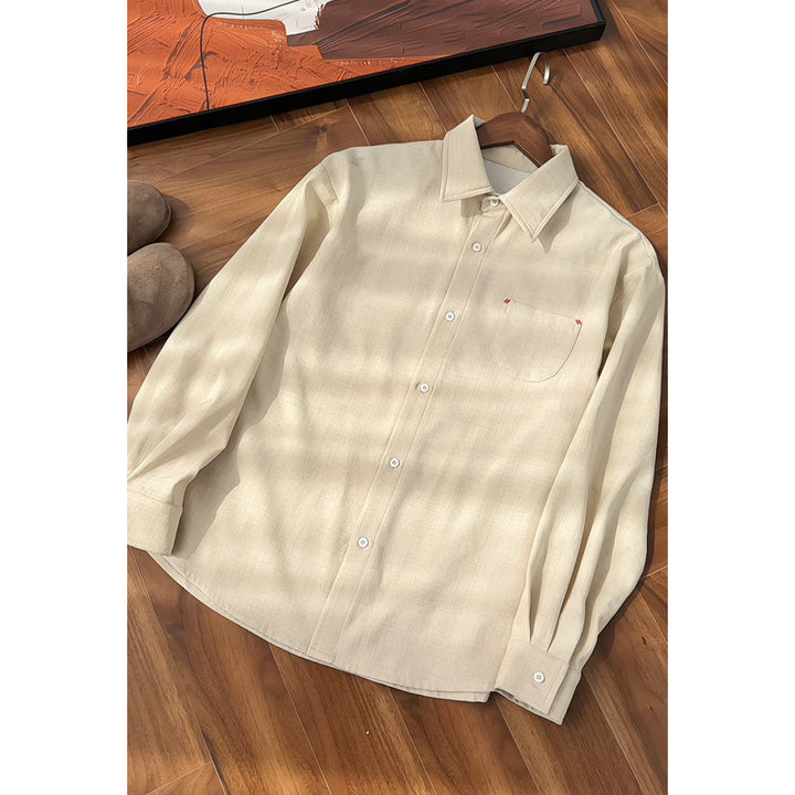 Herren Elegante und Legere Langarmhemd Echo Archive