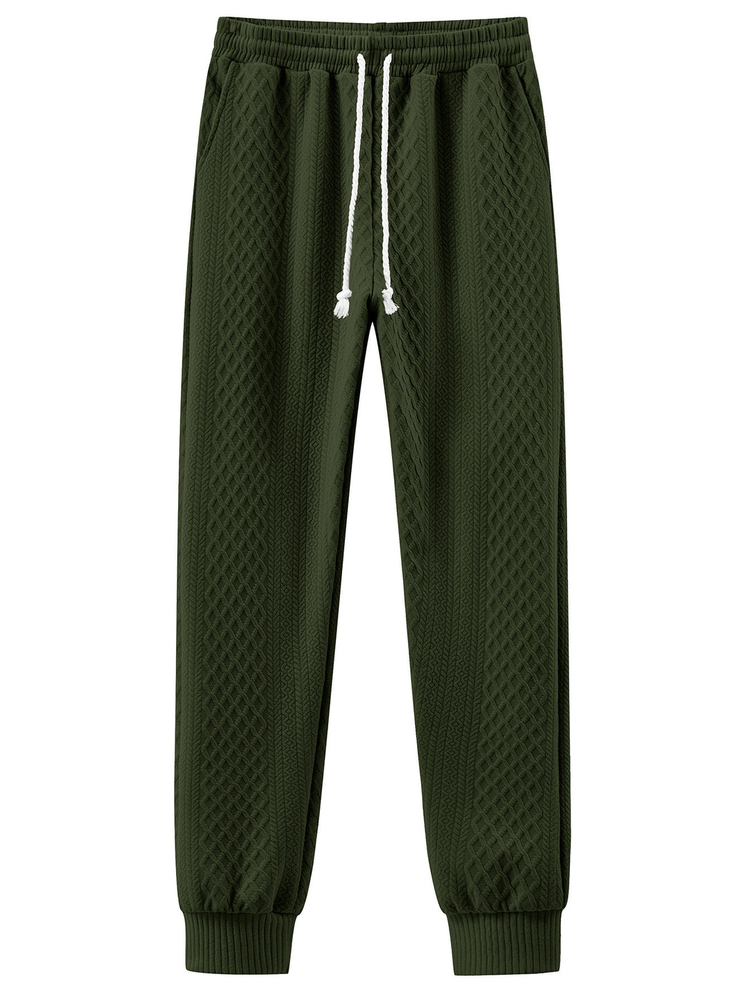 Herren Komfortable Strick-Jogginghose mit modernem Design und elastischem Bund Echoarchiv
