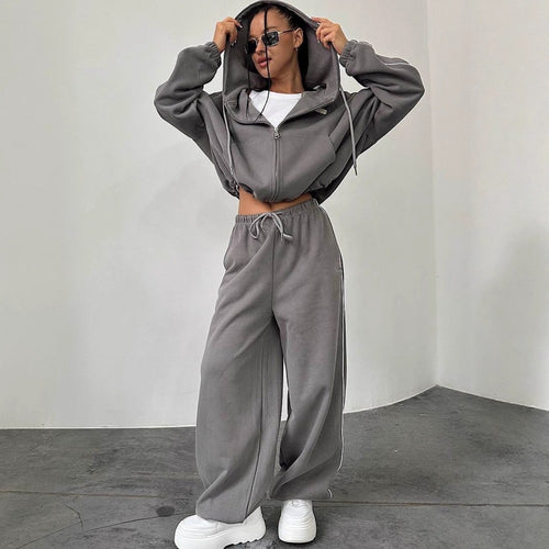 Damen Oversize Hoodie-Set Echoarchiv