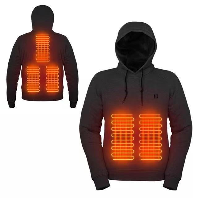 Damen beheizbare Kapuzenpullover Echoarchiv