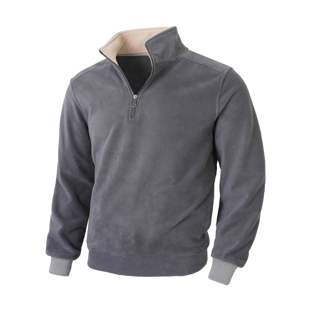 Herren Fleecejacke mit halblangem Reißverschluss Echoarchiv