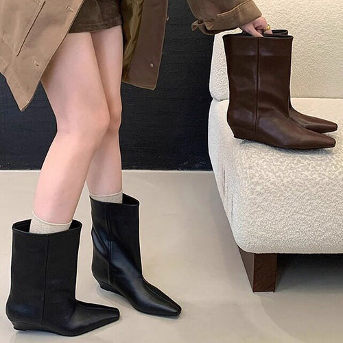 Damen Elegante Stiefeletten mit hohem Absatz Echo Archiv