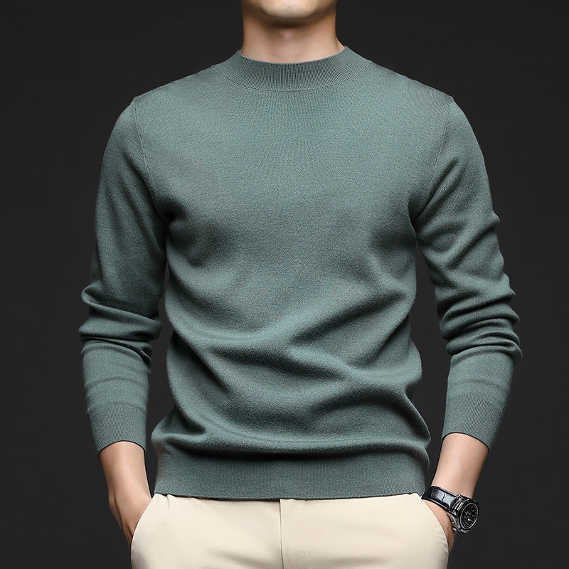 Herren modischer Rundhals-Pullover Echoarchiv