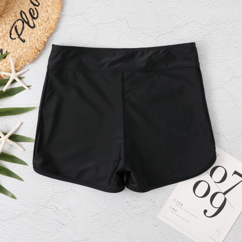 Damen Schwimmshorts mit hohem Bund und sportlichem Schnitt Echo Archiv