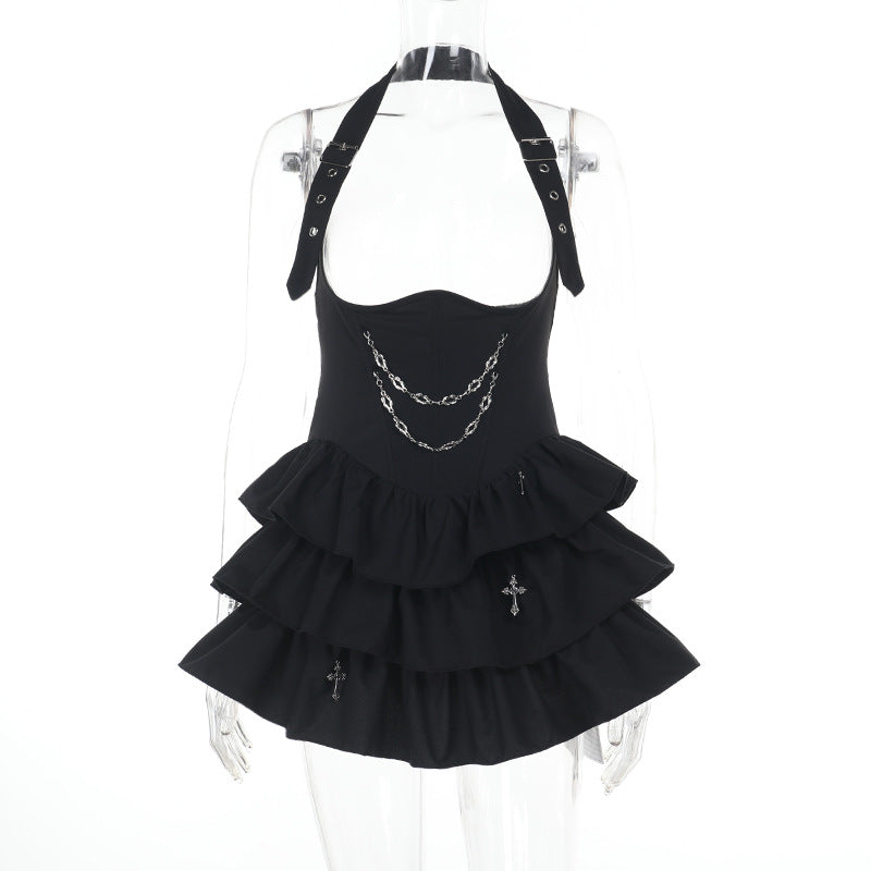 Damen figurbetonte Bluse mit Rüschendetails und Schnürung Echo Archiv