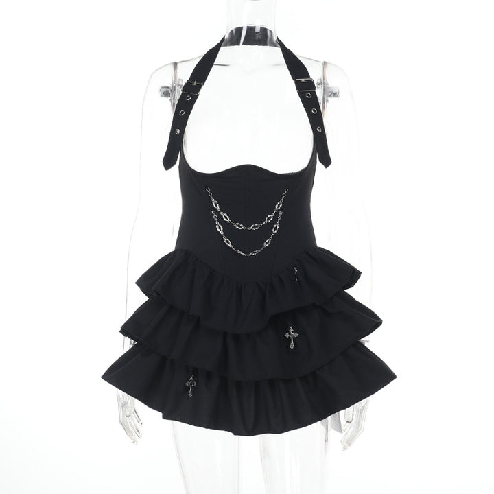 Damen figurbetonte Bluse mit Rüschendetails und Schnürung Echo Archiv