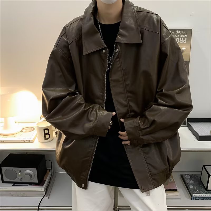 Herren lässige Übergangsjacke mit praktischen Taschen und modernem Schnitt Echoarchiv