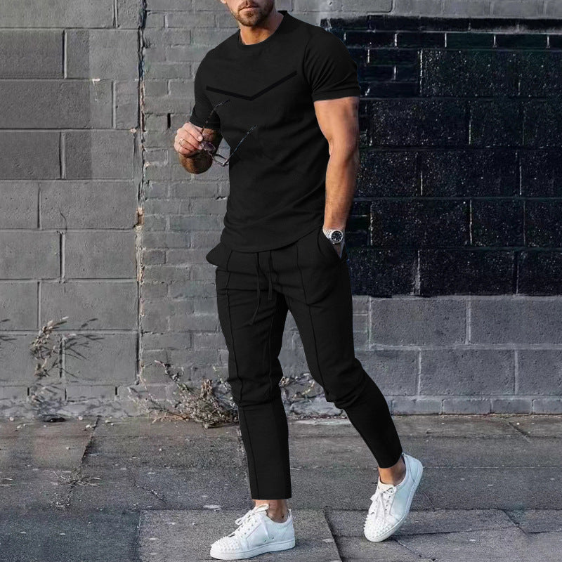 Herren Sportliches Set aus atmungsaktivem Material mit bequemer Passform Echoarchiv