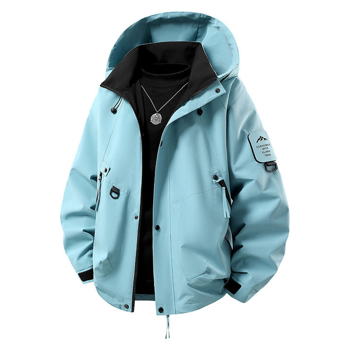Herren Outdoor-Softshelljacke mit wasserabweisender Membran, vielseitigen Utility-Taschen und verstellbaren Bündchen Echo Archiv