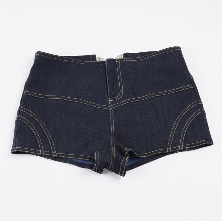 Damen Denim-Shorts mit hohem Bund und stylischem Schnitt Echo Archiv