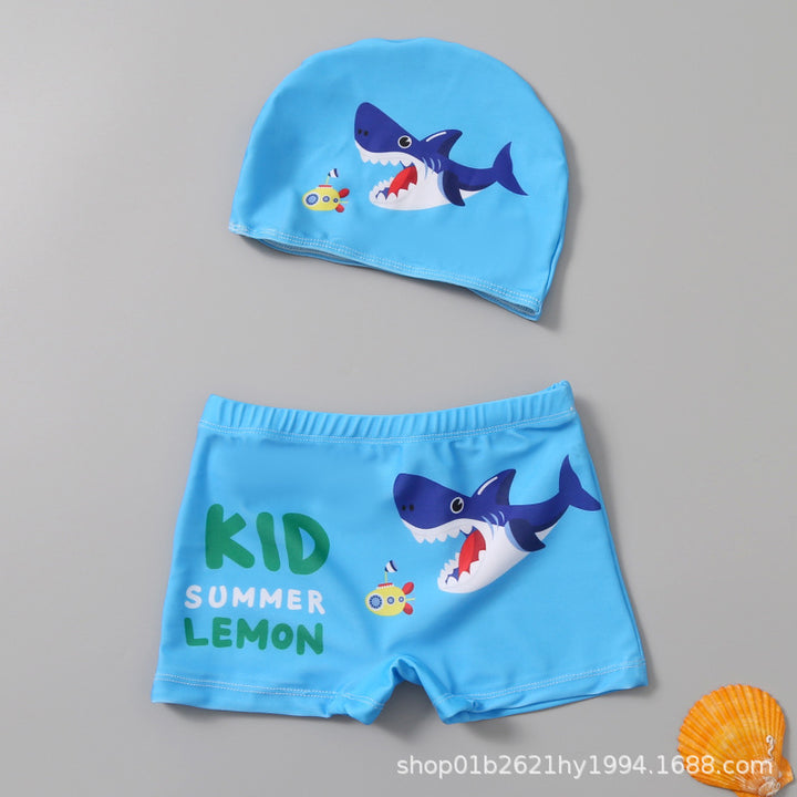Jungen Schwimmset mit fröhlichem Dinosaurier-Motiv Echo Archiv