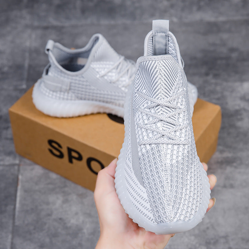 Unisex Strick-Sneakers mit sockenähnlichem Schaft und profiliertem Gummiprofil – Norré