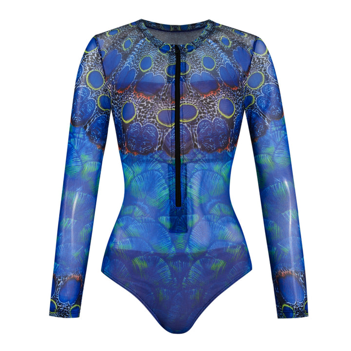 Damen weite Strandhose mit Schlangenmuster Echo Archiv