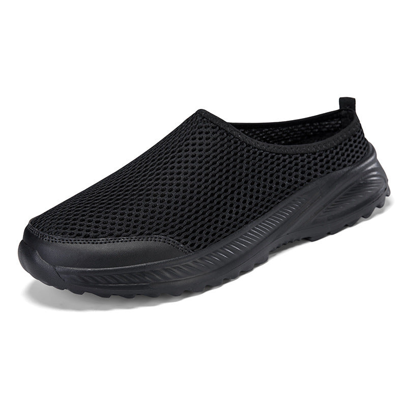 Unisex nan atmungsaktiver Mesh-Mule mit griffiger Flexlaufsohle und gepolstertem Komfortfußbett Echo Archiv