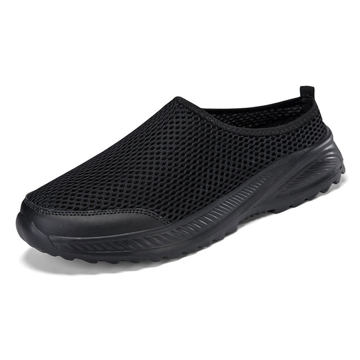 Unisex nan atmungsaktiver Mesh-Mule mit griffiger Flexlaufsohle und gepolstertem Komfortfußbett Echo Archiv