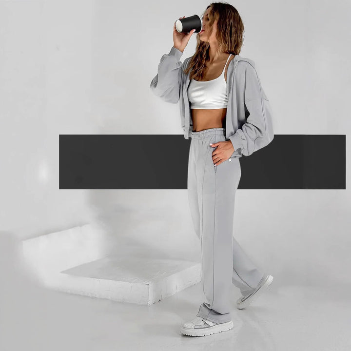 Damen Freizeit Hoodie Set Echo Archiv