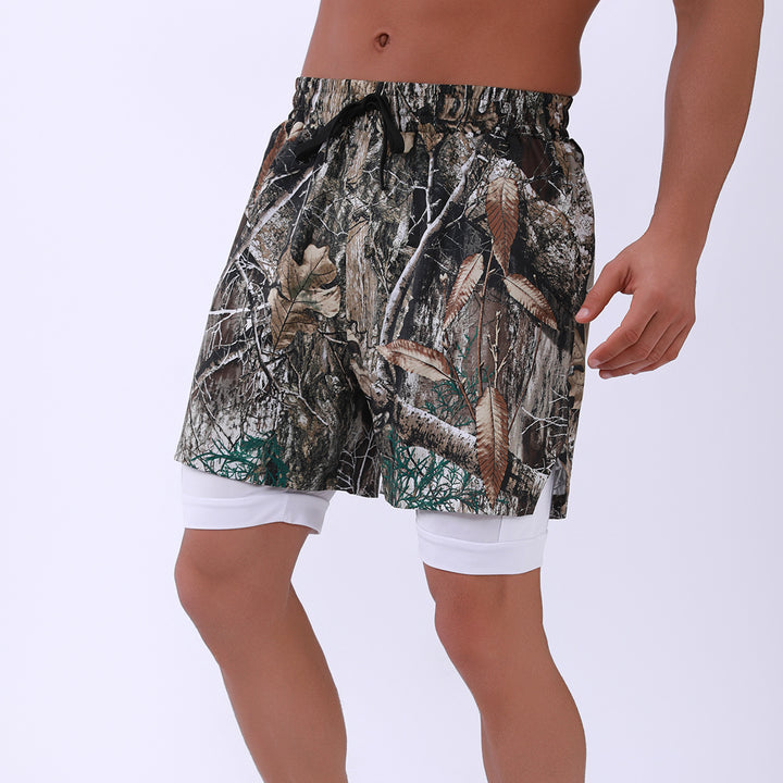 Herren Sportliche Badeshorts mit integriertem Inneren und elastischem Bund Echoarchiv