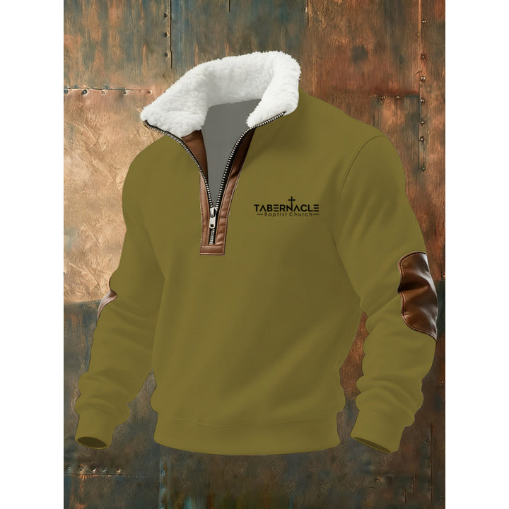 Herren Klassischer Kapuzenpullover mit Fleece-Detail Echoarchiv
