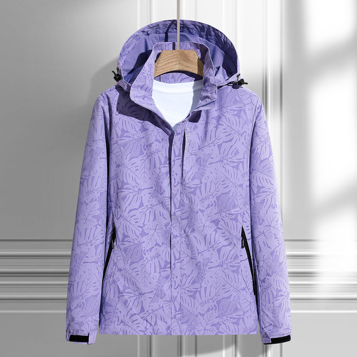 Damen Wetterfeste Outdoorjacke mit Kapuze Echo Archive