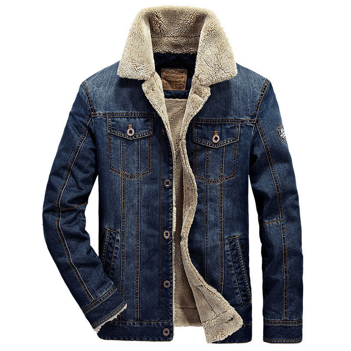 Herren Denimjacke mit Teddyfutter Echo Archive